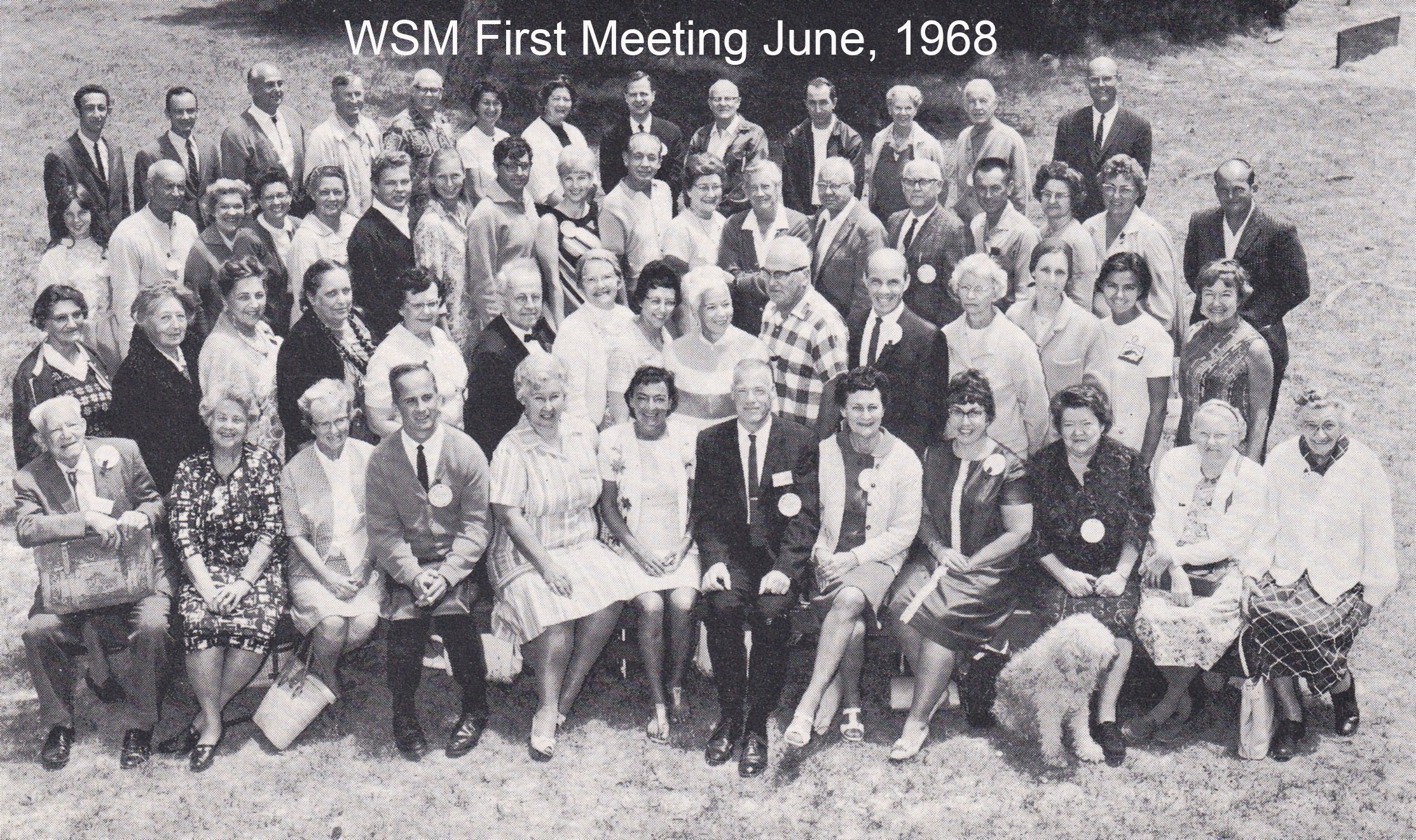 Group Photo WSM June 1968 First Annual Meeting The Echo 1 p16